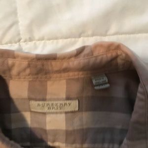 Men’s Burberry XXL long sleeve